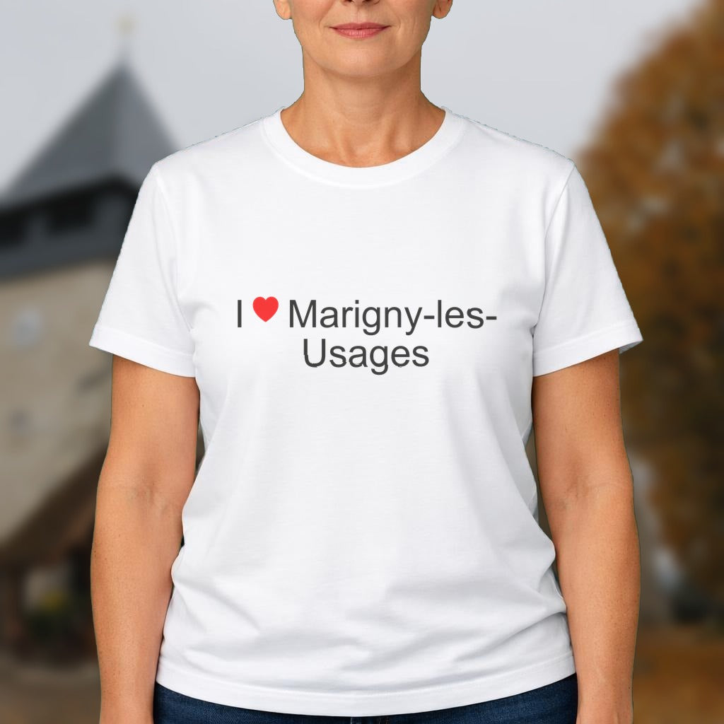 T-shirt I love Marigny-les-Usages