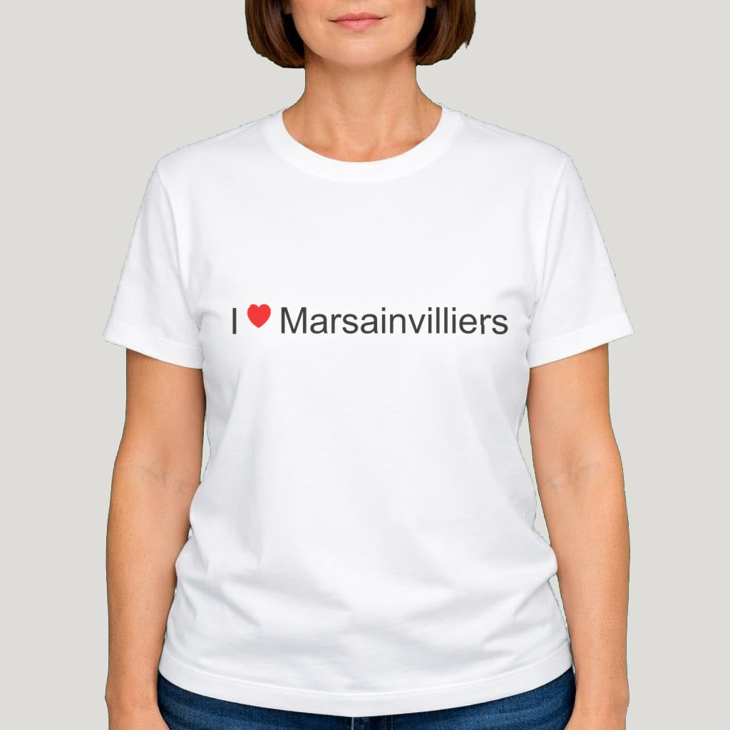 T-shirt I love Marsainvilliers