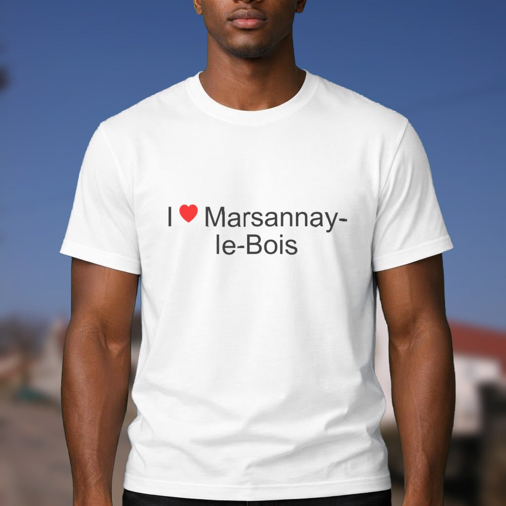 T-shirt I love Marsannay-le-Bois