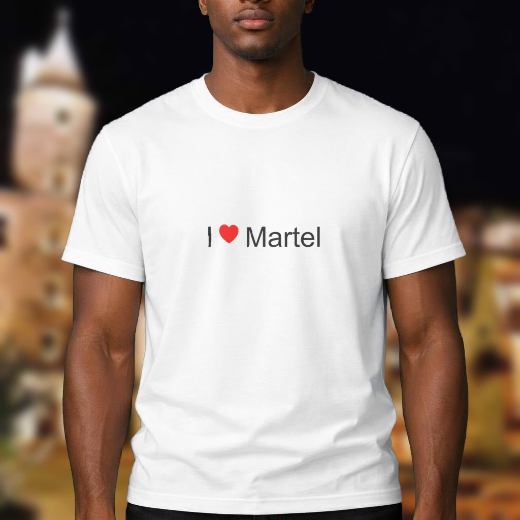 T-shirt I love Martel