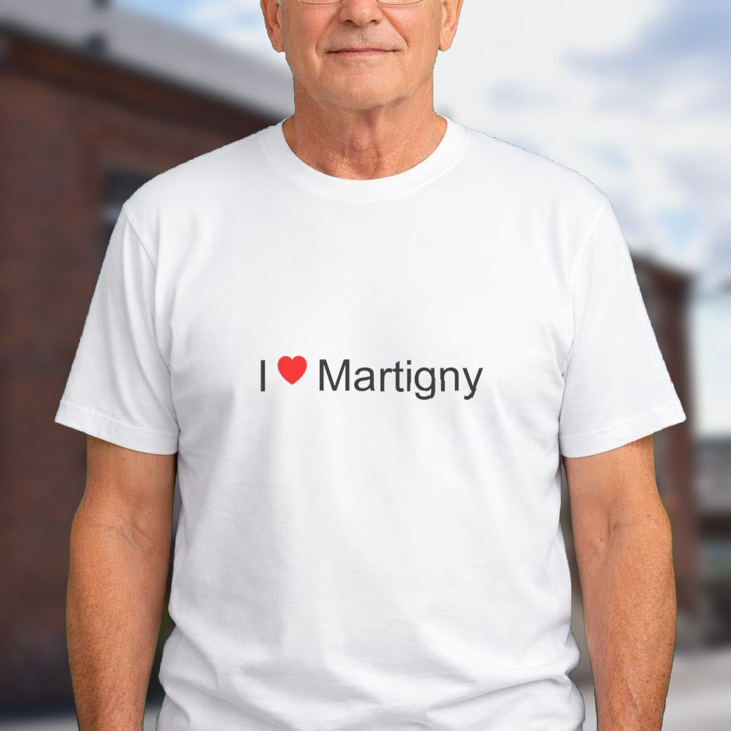 T-shirt I love Martigny