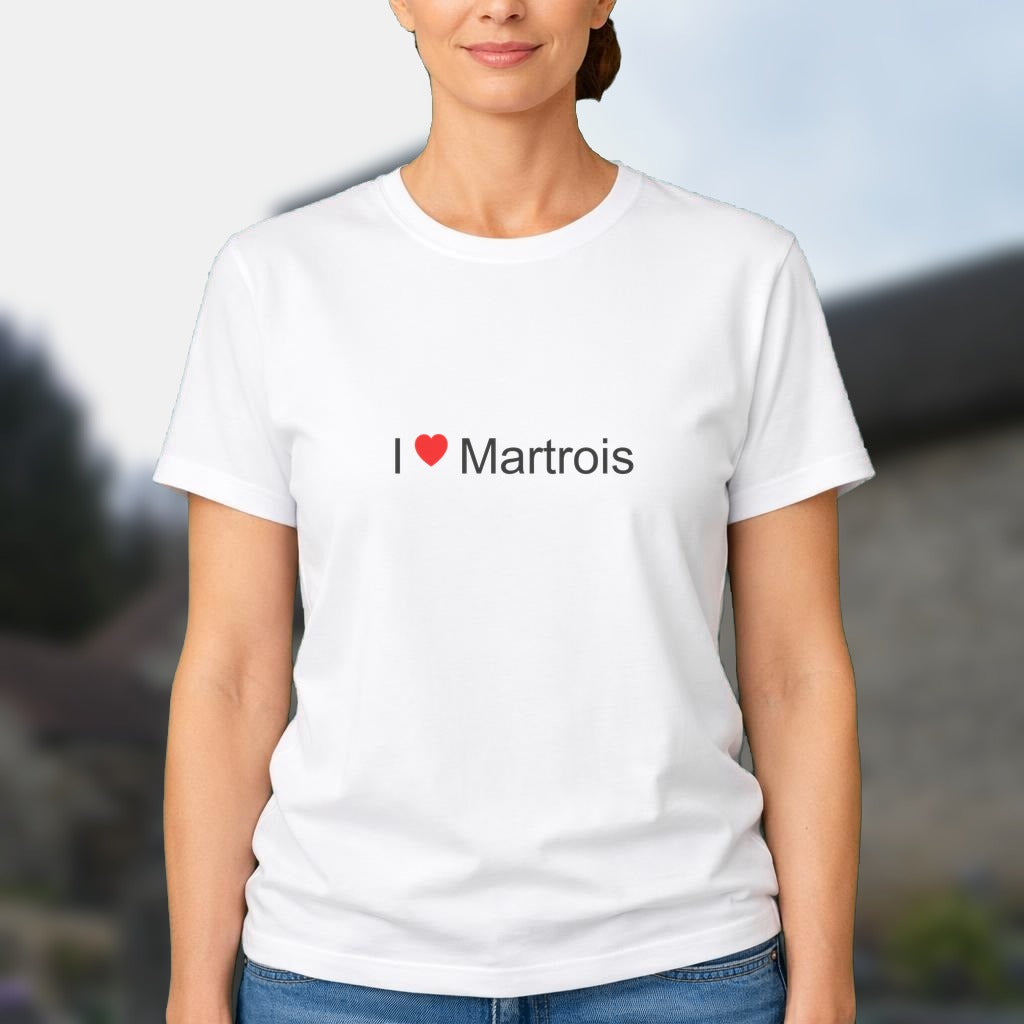 T-shirt I love Martrois