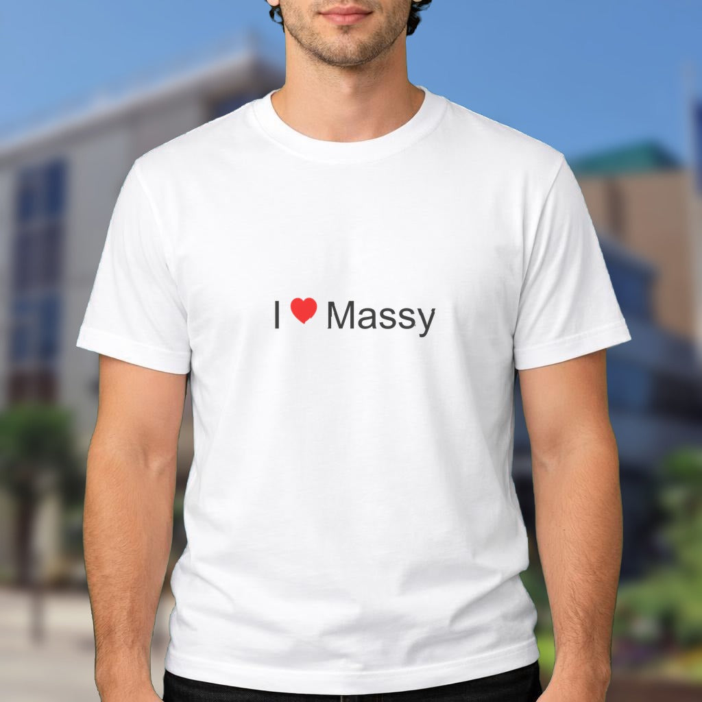 T-shirt I love Massy