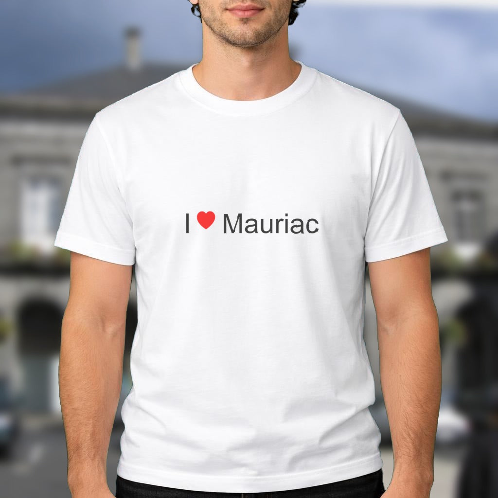 T-shirt I love Mauriac (15)