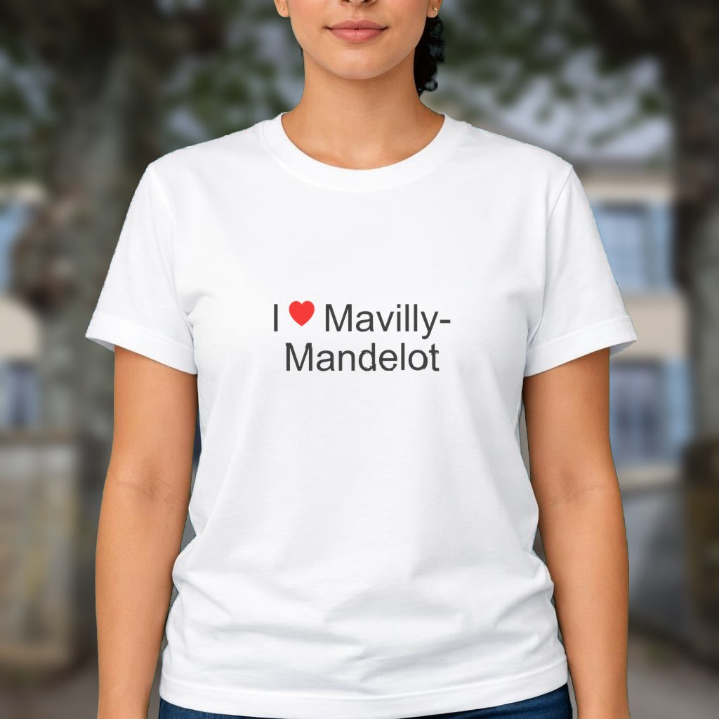 T-shirt I love Mavilly-Mandelot