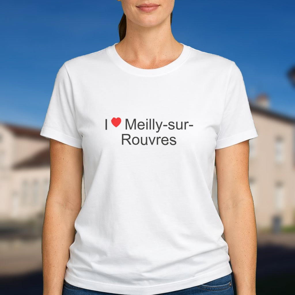 T-shirt I love Meilly-sur-Rouvres