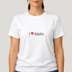 T-shirt I love Melin