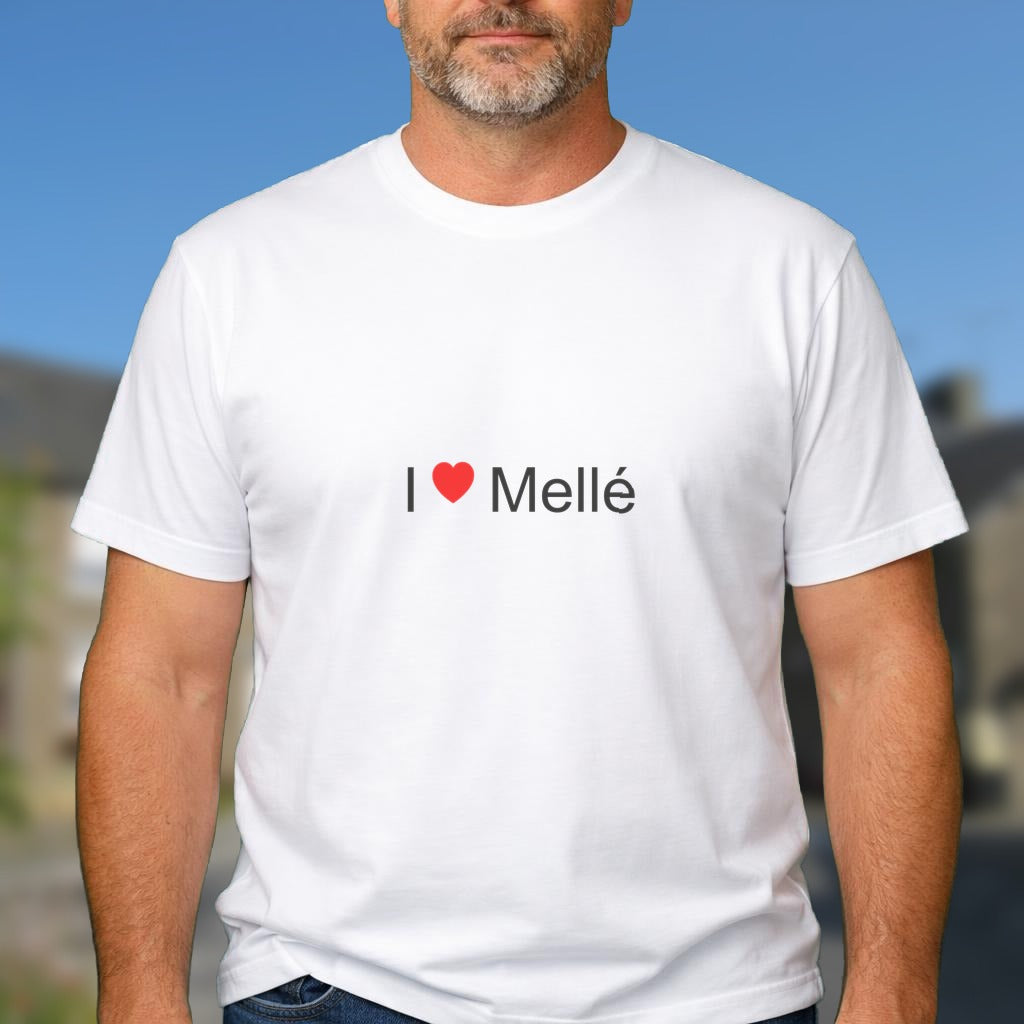 T-shirt I love Mellé (35)