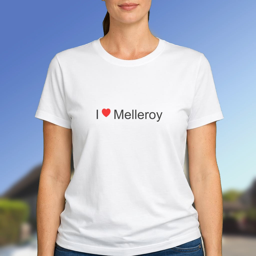 T-shirt I love Melleroy