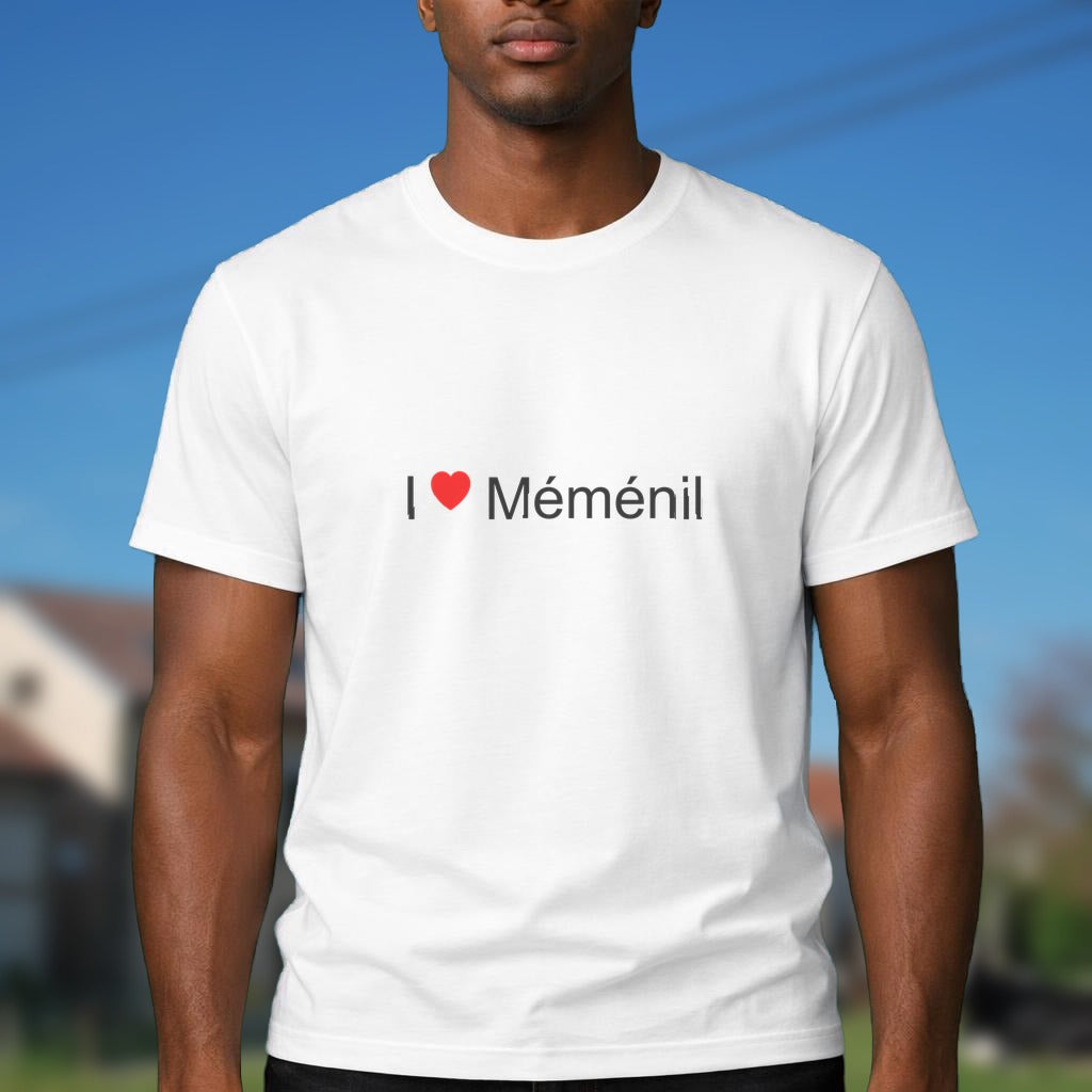 T-shirt I love Méménil