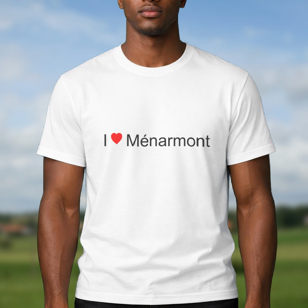 T-shirt I love Ménarmont