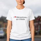 T-shirt I love Ménestreau-en-Villette