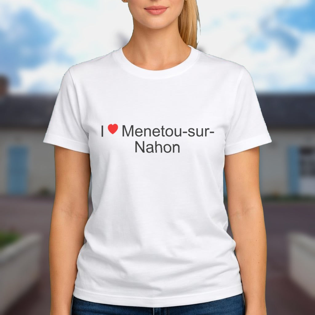 T-shirt I love Menetou-sur-Nahon