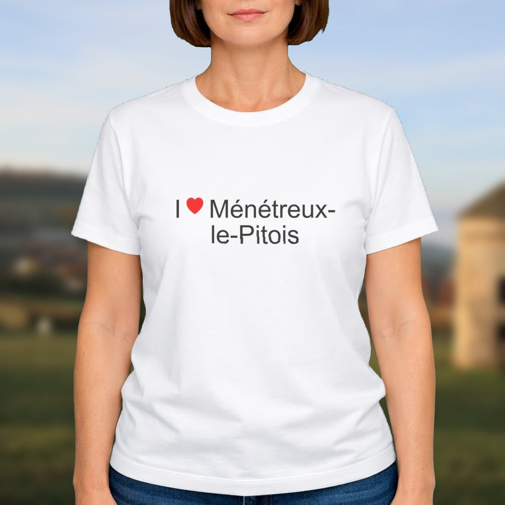 T-shirt I love Ménétreux-le-Pitois