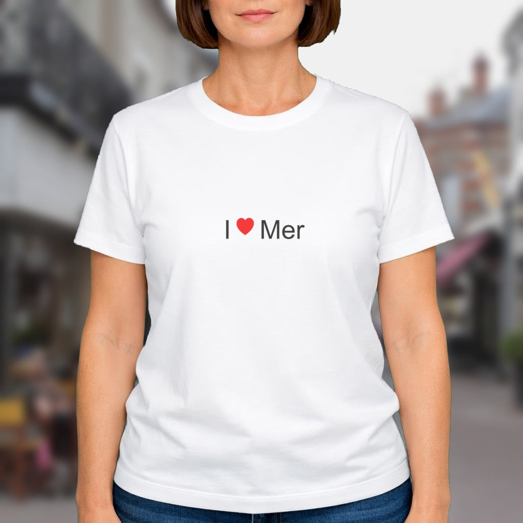 T-shirt I love Mer