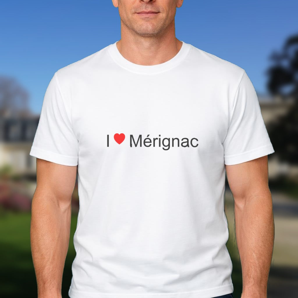 T-shirt I love Mérignac