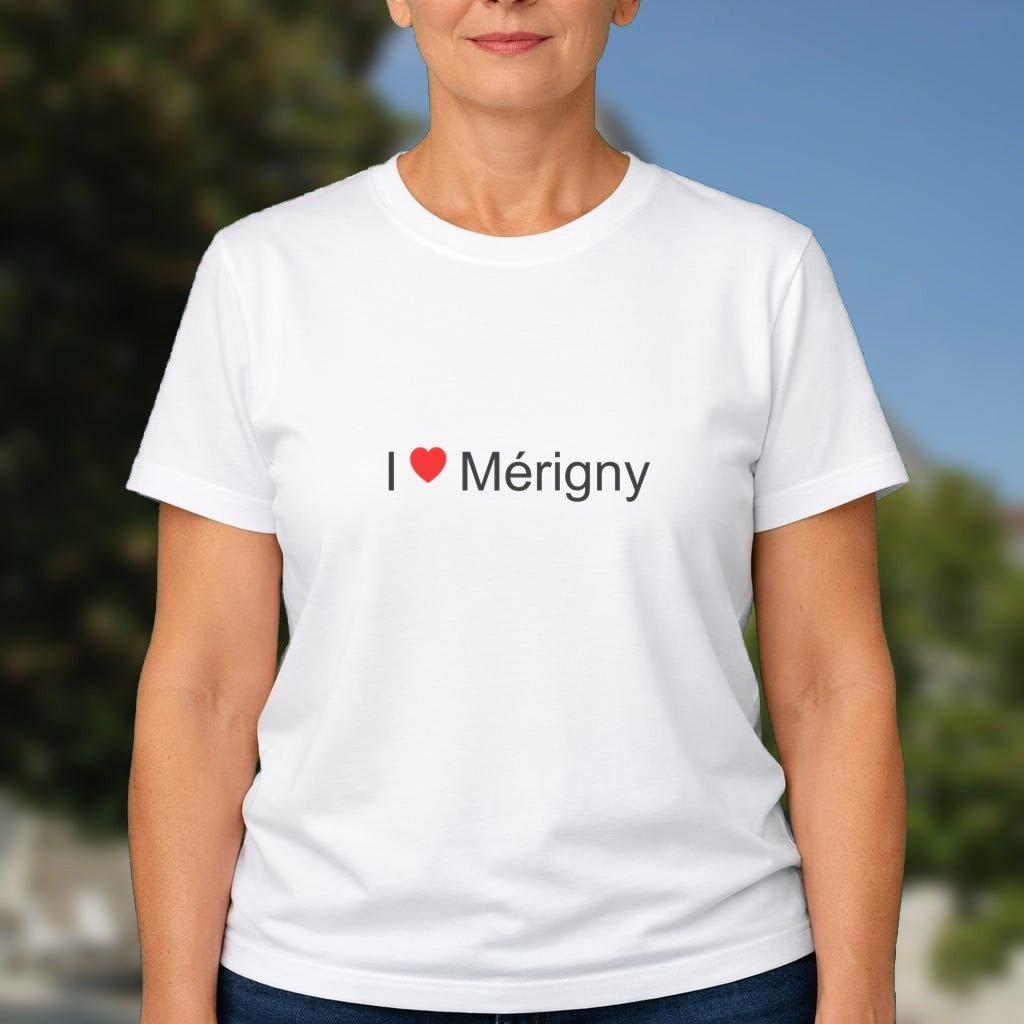 T-shirt I love Mérigny