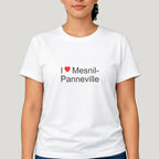 T-shirt I love Mesnil-Panneville