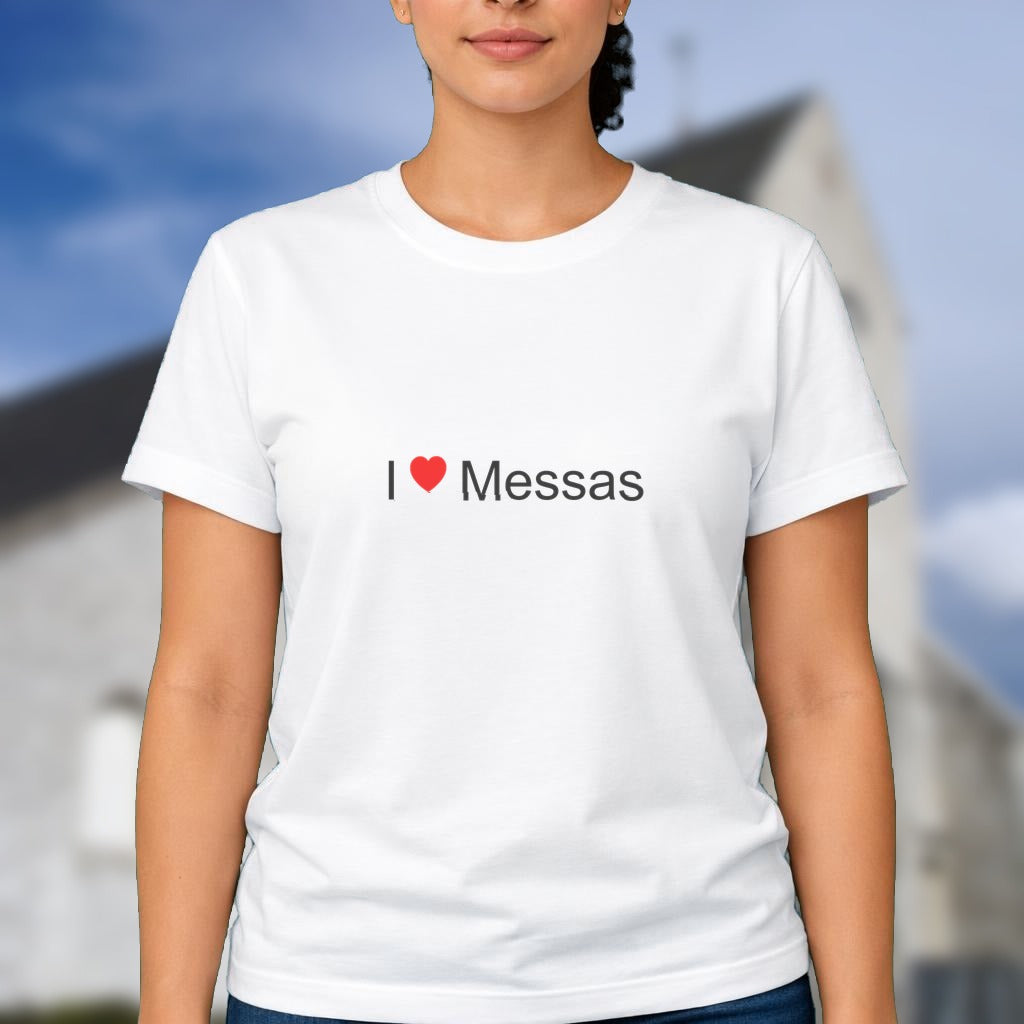 T-shirt I love Messas