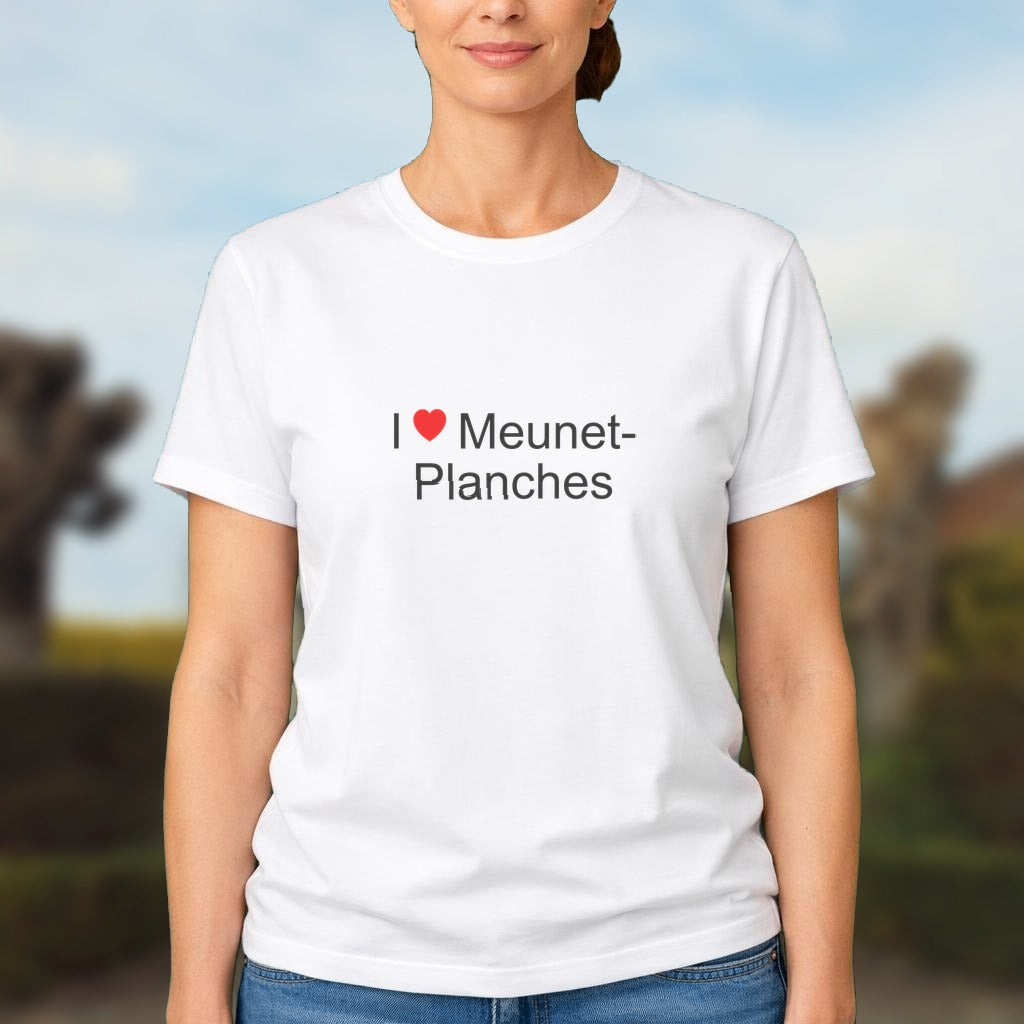 T-shirt I love Meunet-Planches