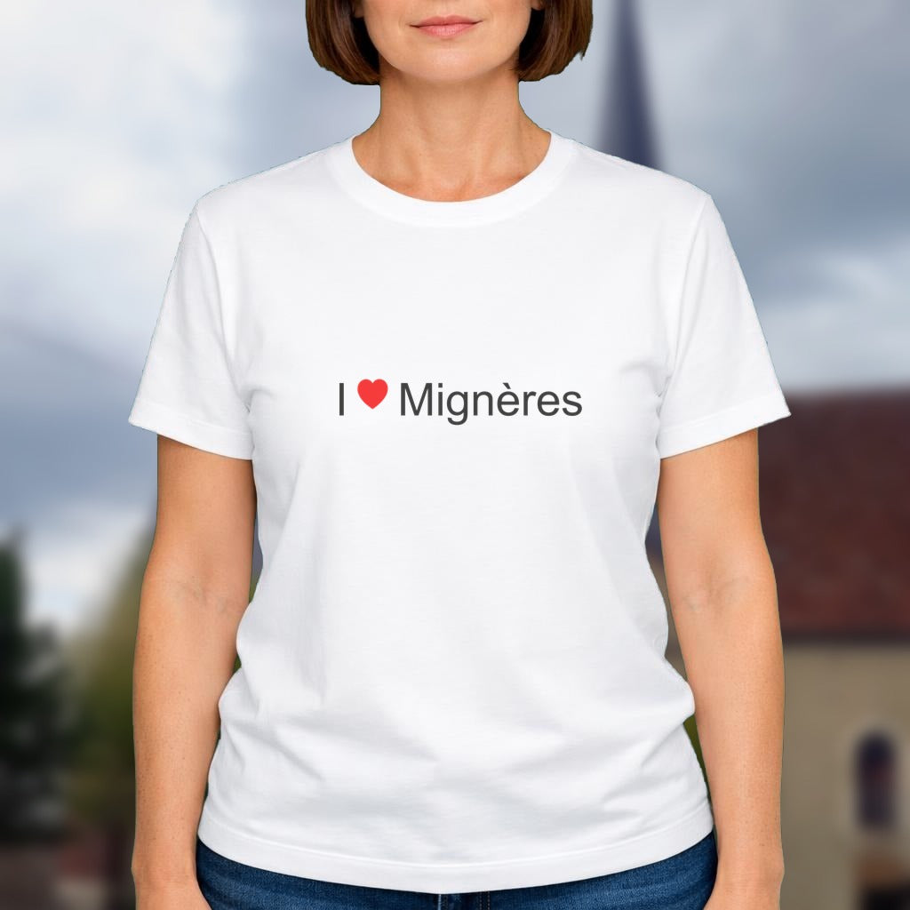 T-shirt I love Mignères