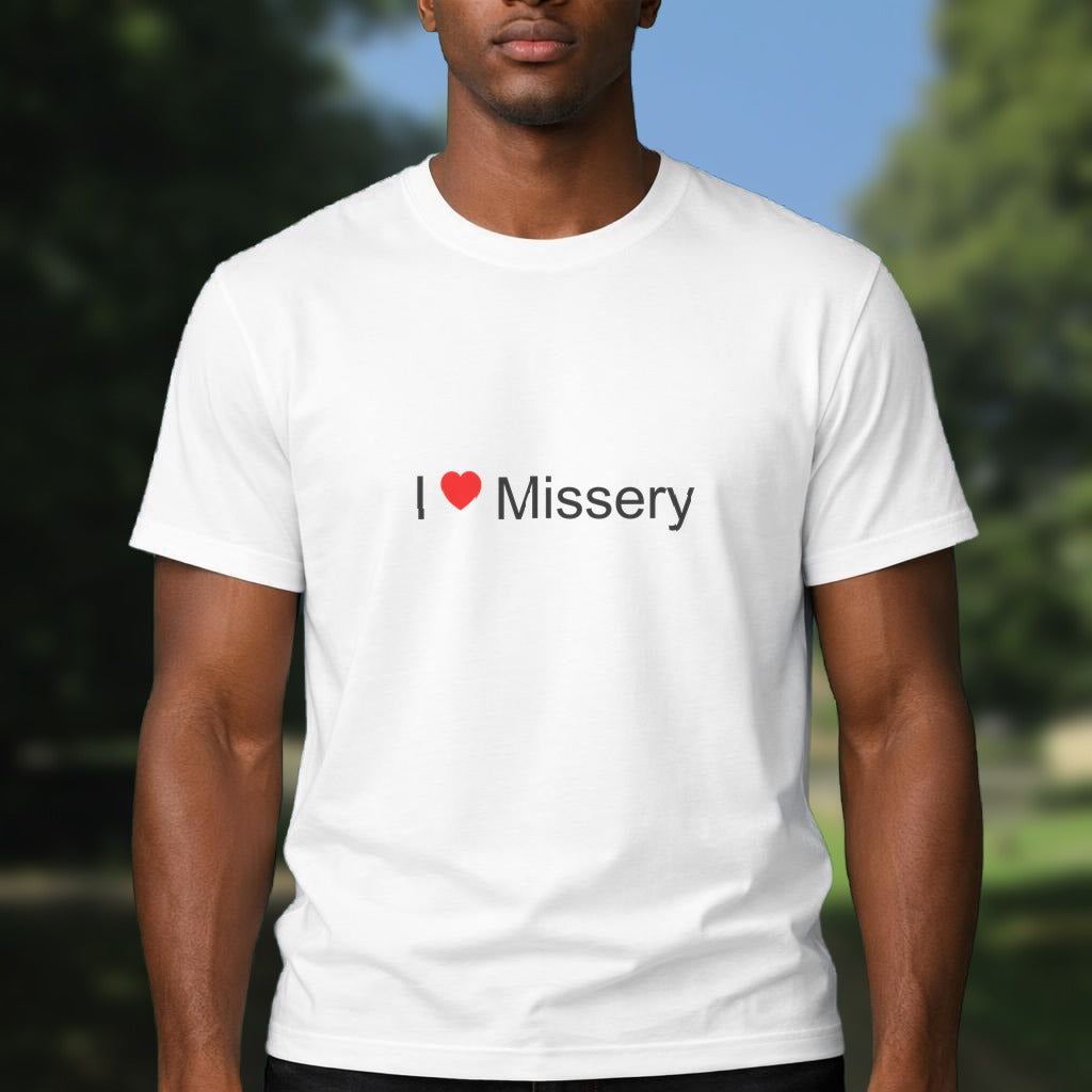 T-shirt I love Missery