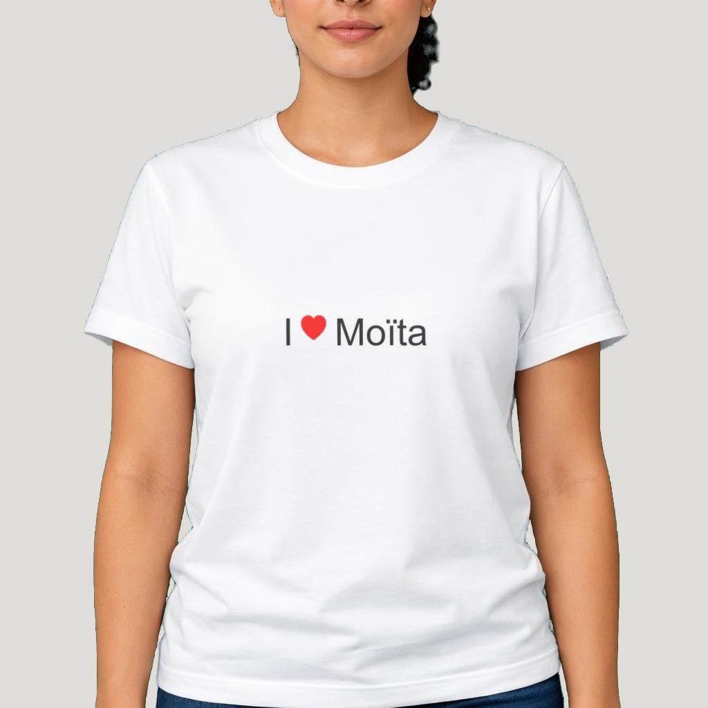T-shirt I love Moïta
