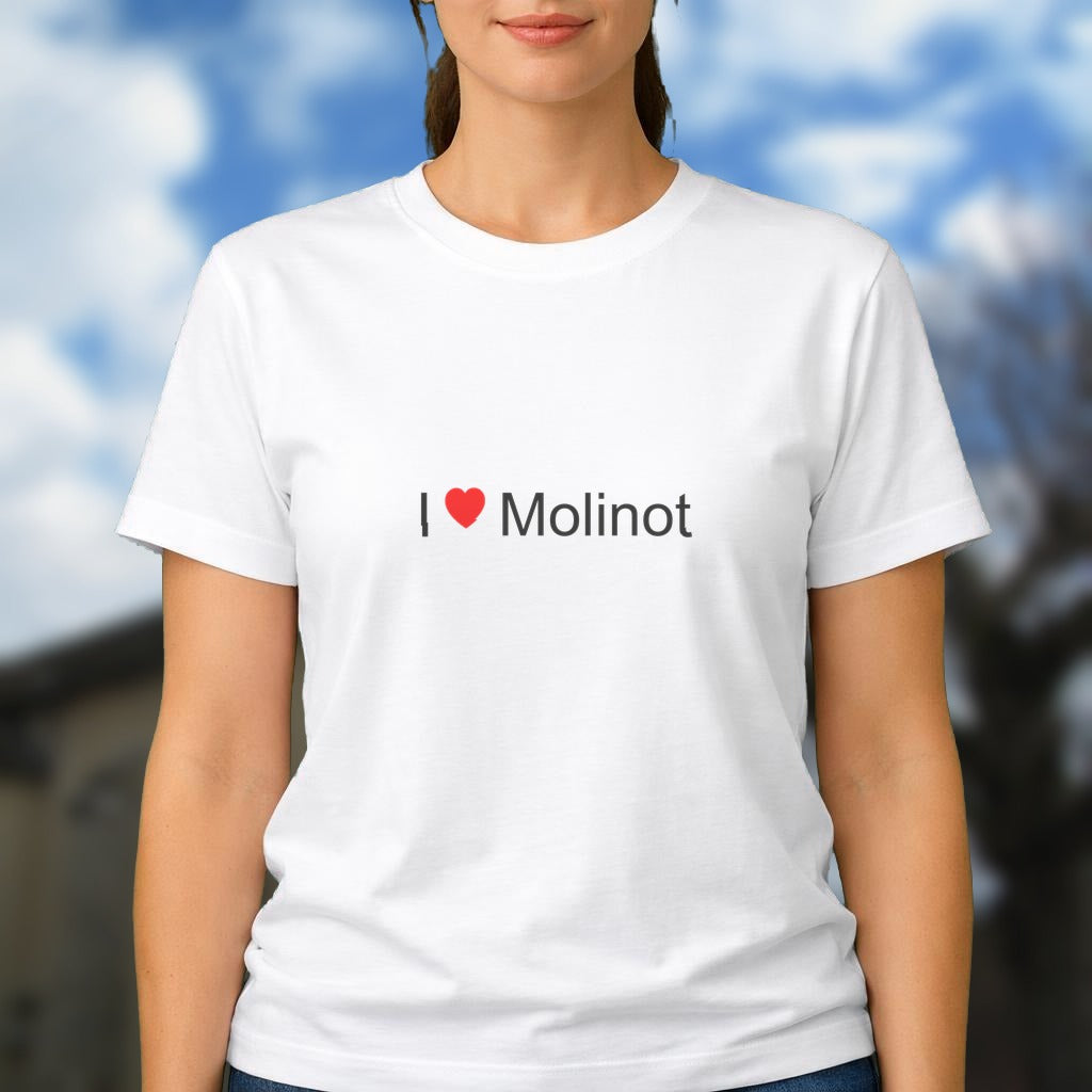 T-shirt I love Molinot