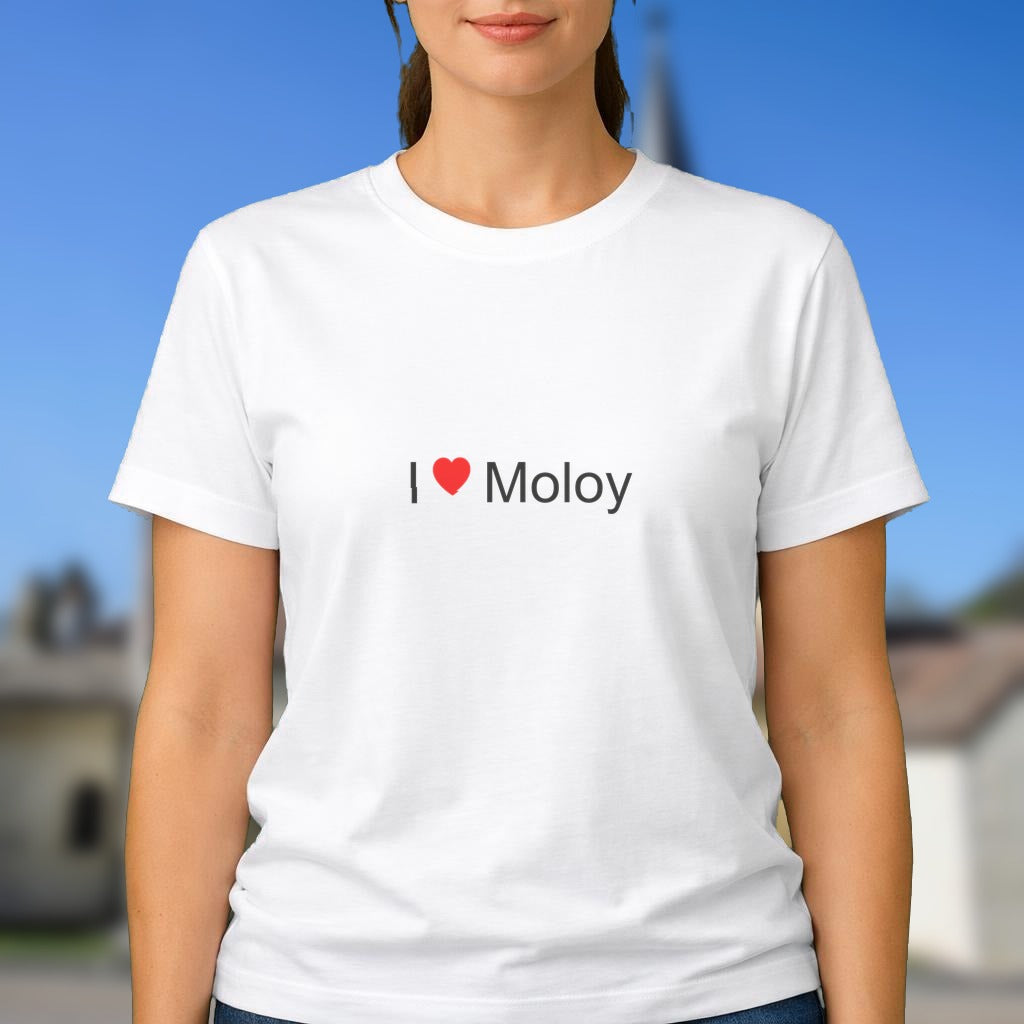T-shirt I love Moloy