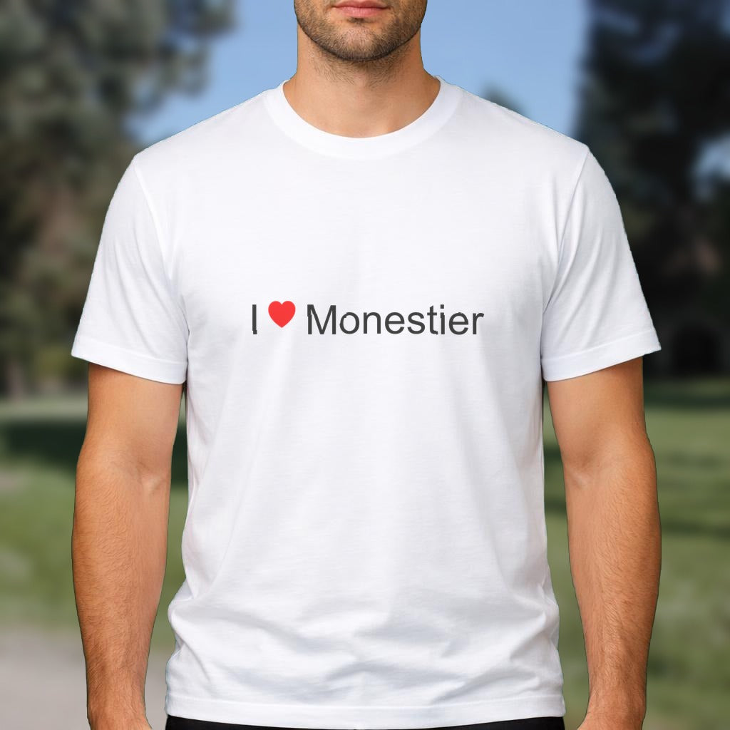 T-shirt I love Monestier (24)