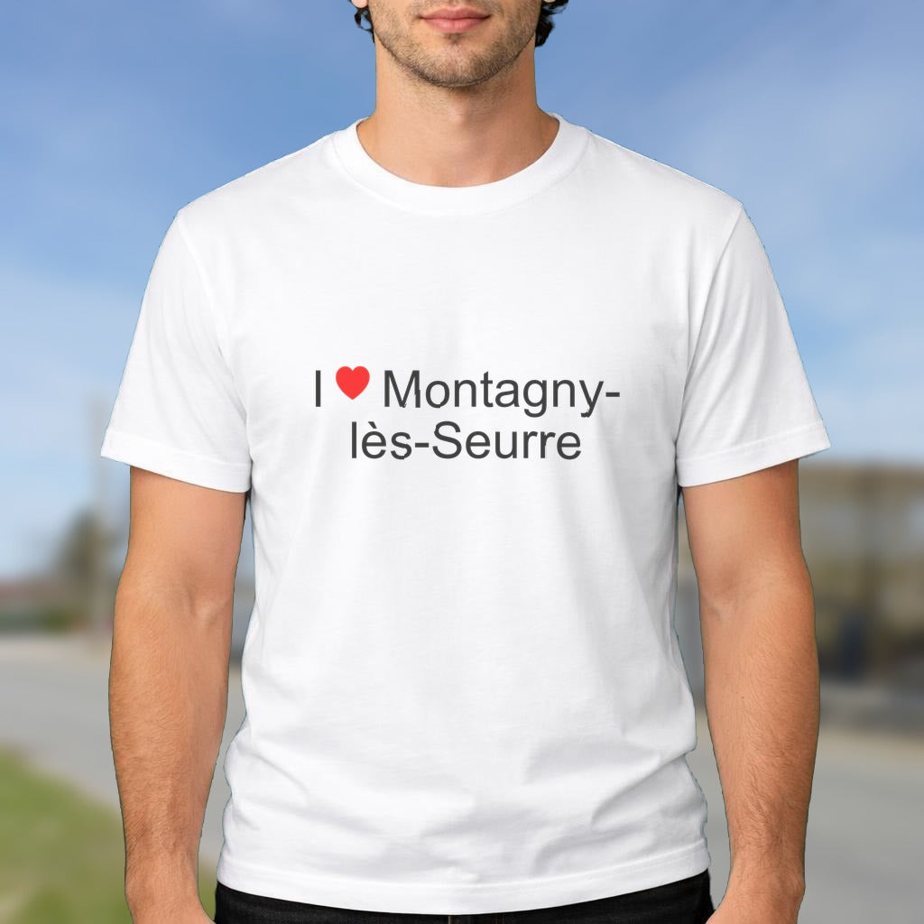 T-shirt I love Montagny-lès-Seurre