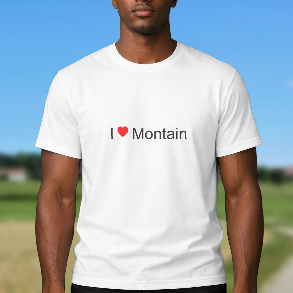 T-shirt I love Montain (39)
