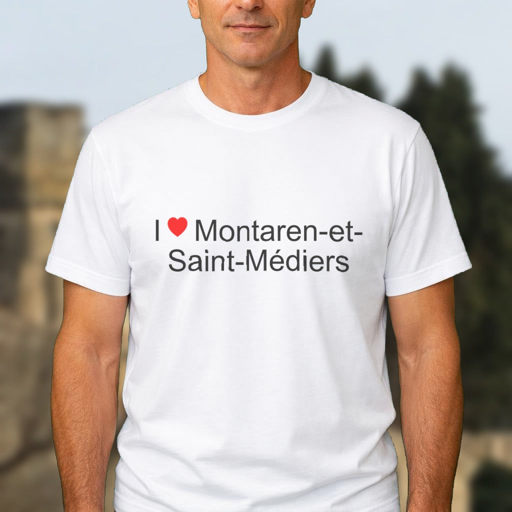 T-shirt I love Montaren-et-Saint-Médiers