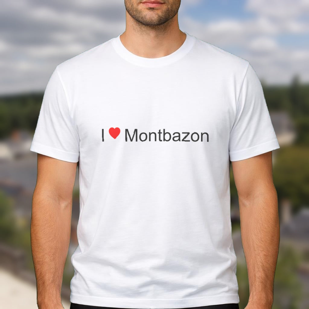 T-shirt I love Montbazon