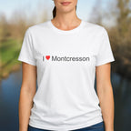 T-shirt I love Montcresson