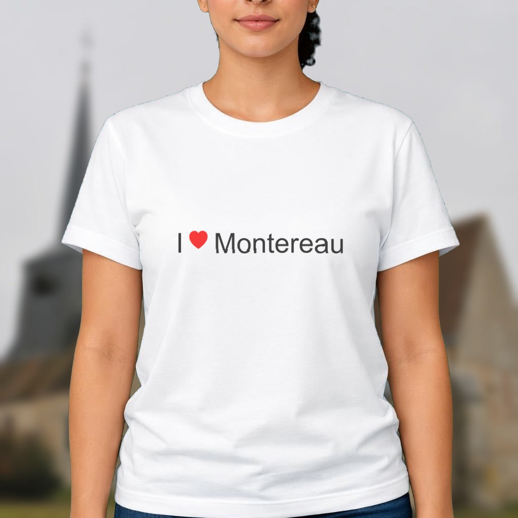 T-shirt I love Montereau