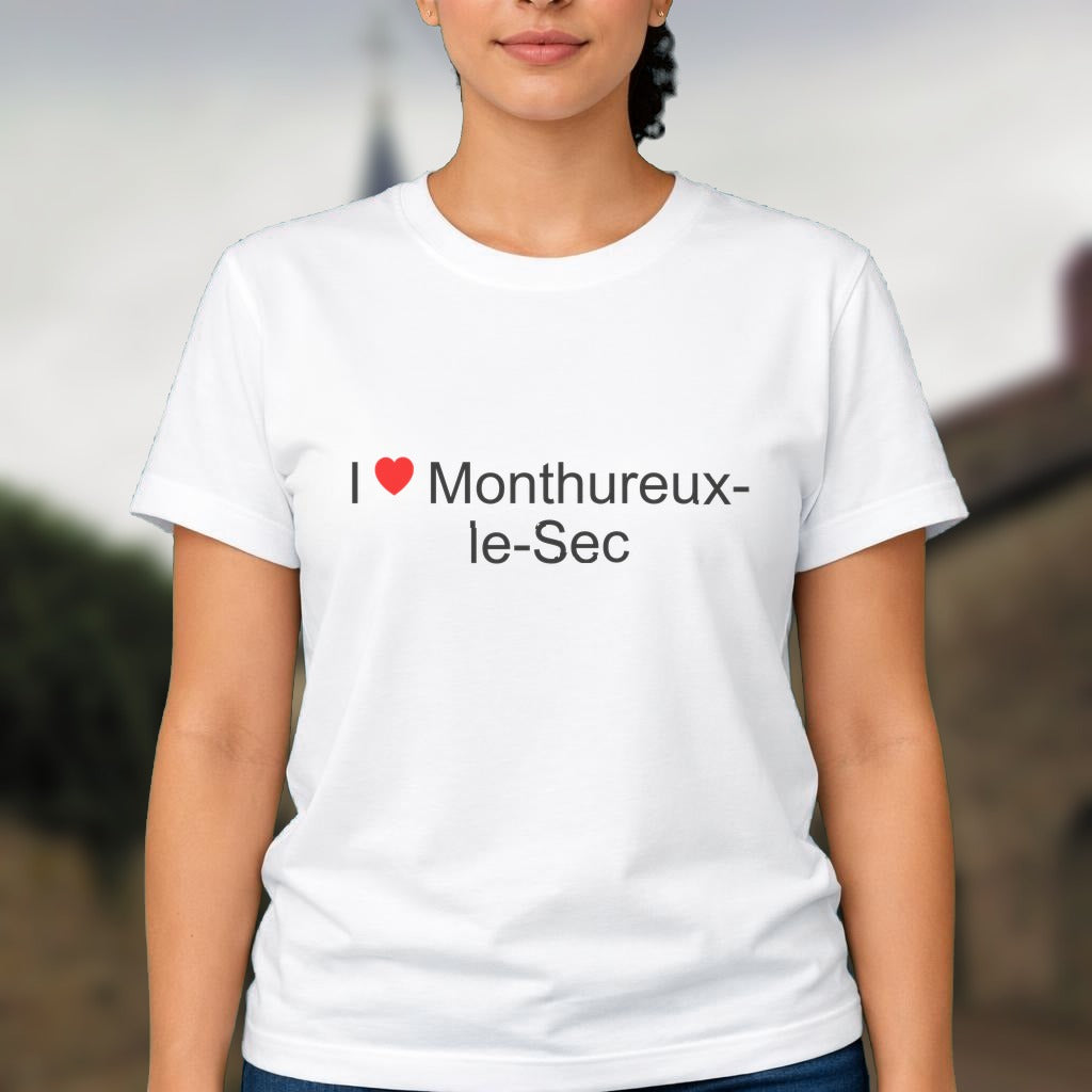 T-shirt I love Monthureux-le-Sec