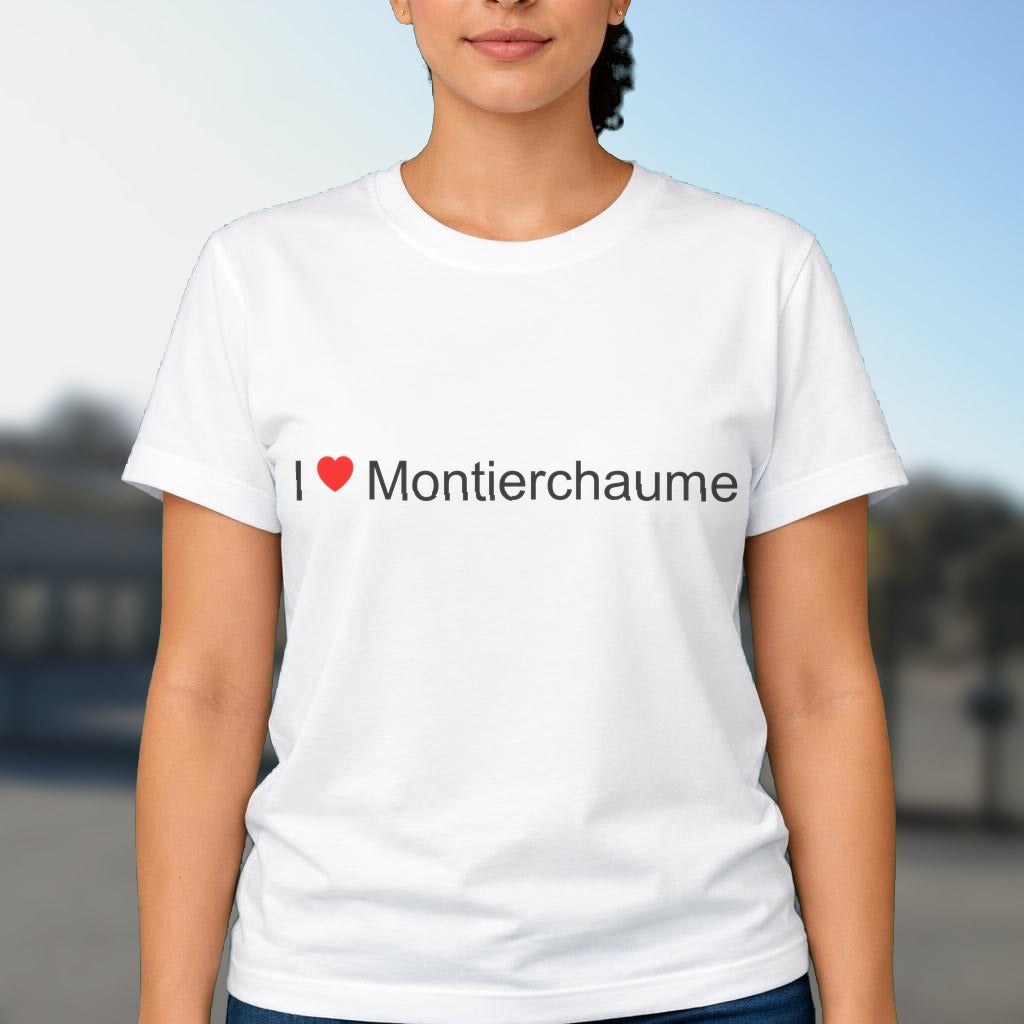 T-shirt I love Montierchaume