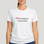 T-shirt I love Montignac-Toupinerie
