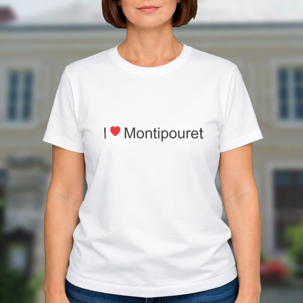 T-shirt I love Montipouret