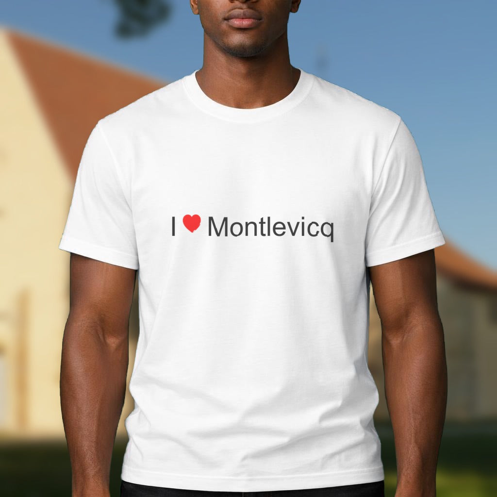 T-shirt I love Montlevicq