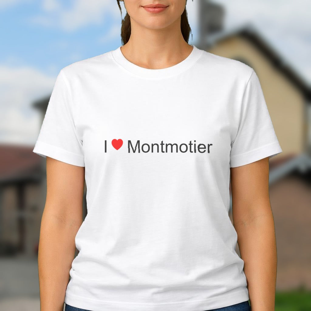 T-shirt I love Montmotier