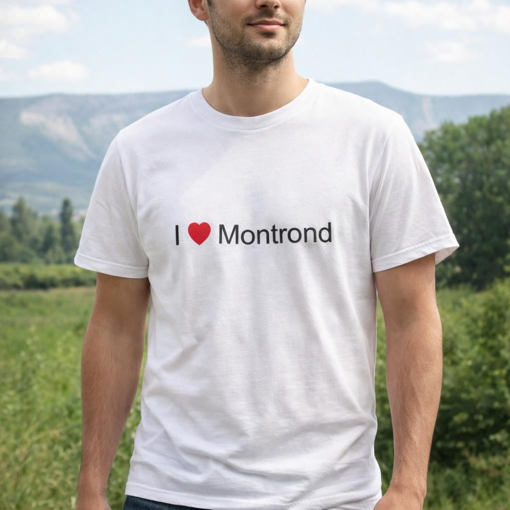 T-shirt I love Montrond (05)