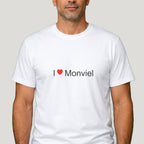 T-shirt I love Monviel