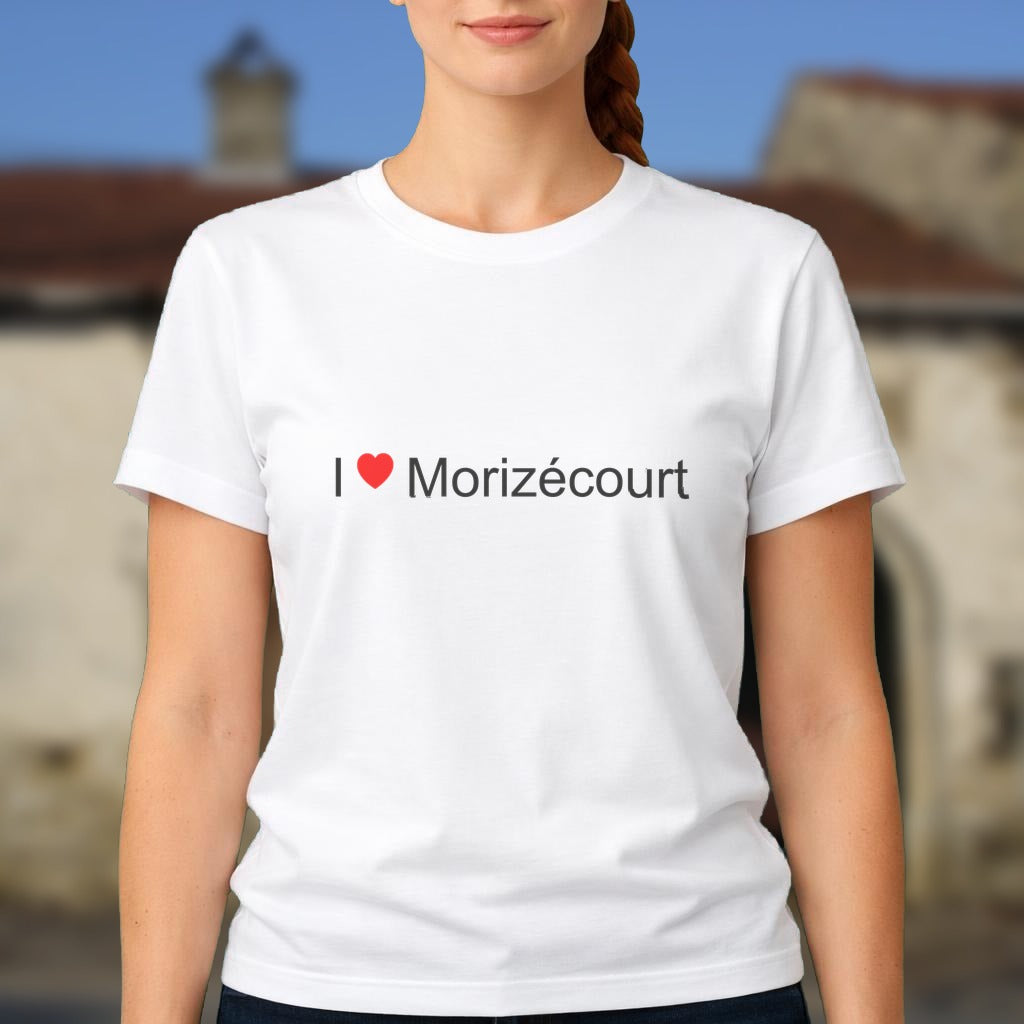 T-shirt I love Morizécourt