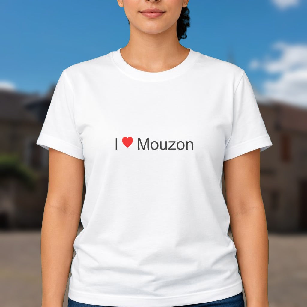 T-shirt I love Mouzon (08)