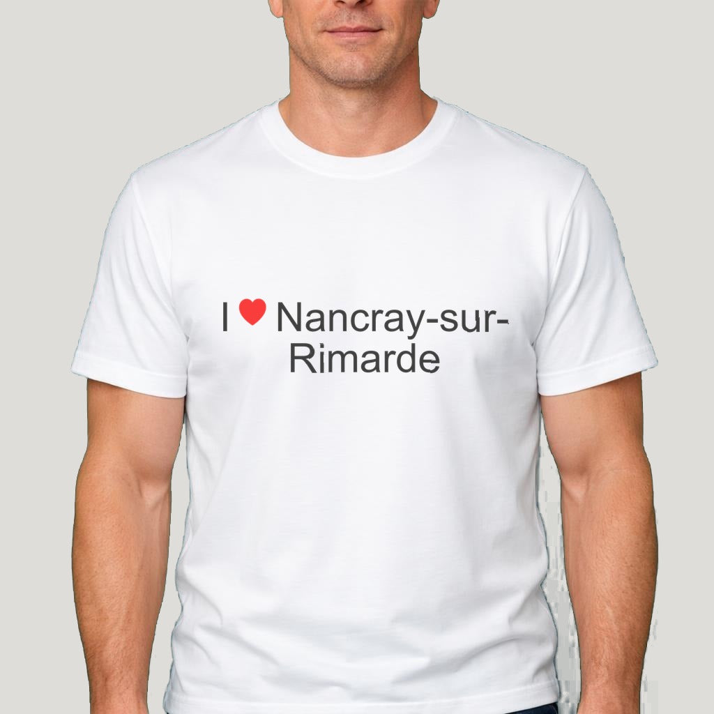 T-shirt I love Nancray-sur-Rimarde