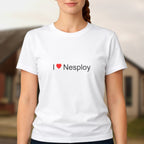 T-shirt I love Nesploy