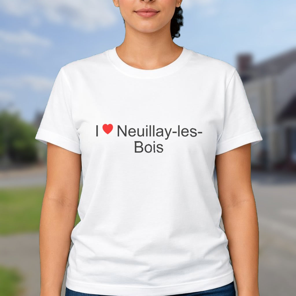 T-shirt I love Neuillay-les-Bois