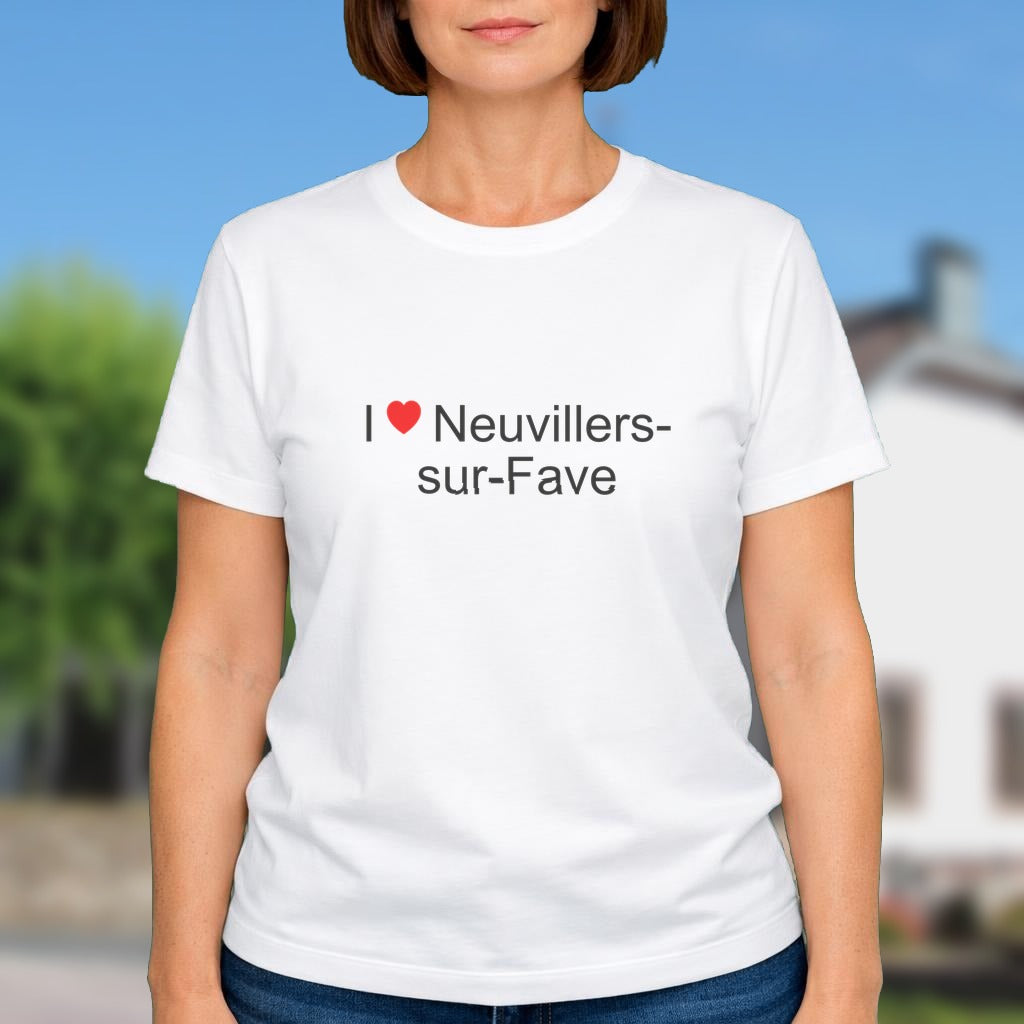 T-shirt I love Neuvillers-sur-Fave